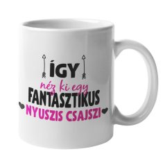 Így néz ki egy fantasztikus nyuszis csajszi bögre