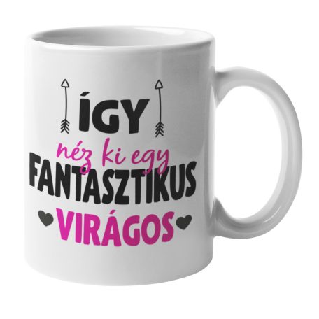 Így néz ki egy fantasztikus virágos bögre