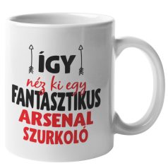 Így néz ki egy fantasztikus Arsenal szurkoló bögre