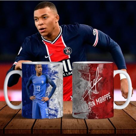 Kylian Mbappé FullPrint V2 bögre