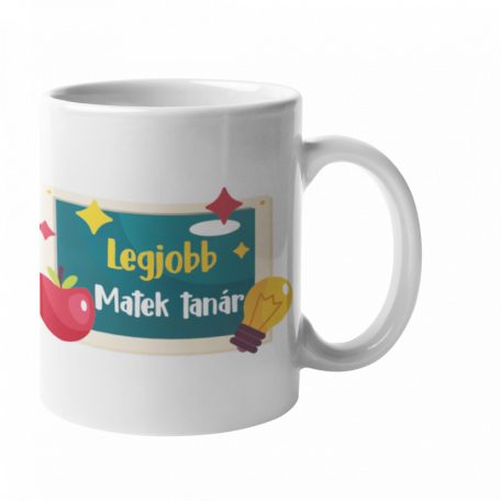 Legjobb matek tanár bögre