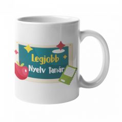 Legjobb nyelv tanár bögre