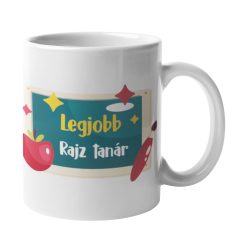Legjobb rajz tanár bögre