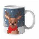 Merry Christmas - Deer bögre