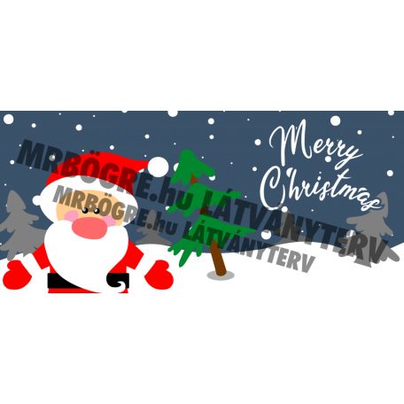Merry Christmas - Santa bögre