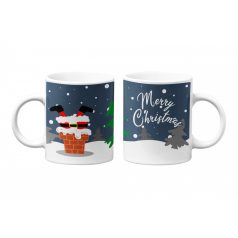Merry Christmas Santa V2 bögre