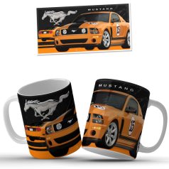 Mustang autós bögre