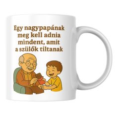  Egy nagypapának meg kell adnia mindent, amit a szülők tiltanak (fiú)
