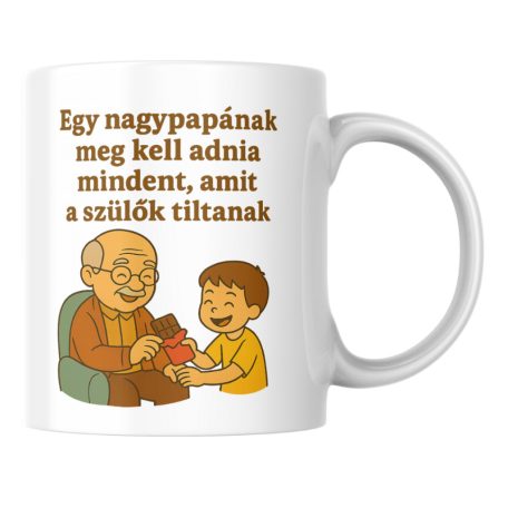 Egy nagypapának meg kell adnia mindent, amit a szülők tiltanak (fiú)