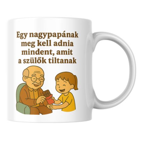 Egy nagypapának meg kell adnia mindent, amit a szülők tiltanak (lány)