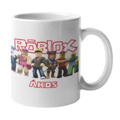 Roblox csapat egyedi neves bögre