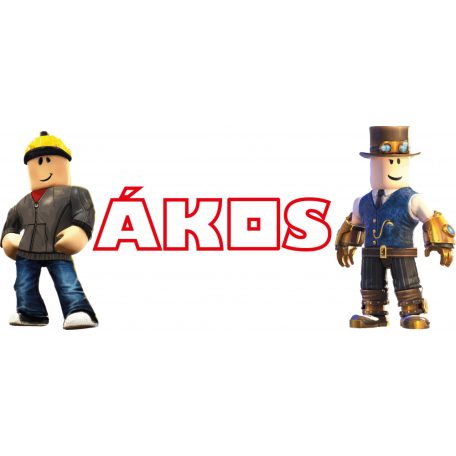 Roblox karakteres egyedi neves bögre