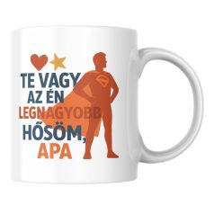 Te vagy az én legnagyobb szuperhősöm apa bögre